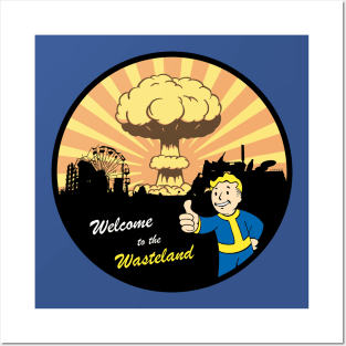 Vault boy welcomes you Posters and Art